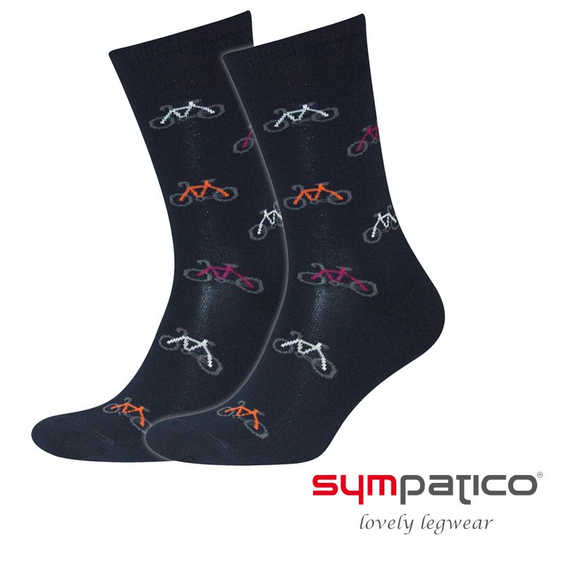 Sympatico Socken Bike Marine, 39-42