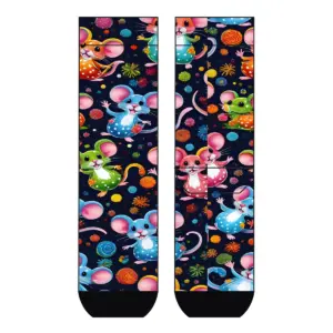 Cool 7 Viskose Socks Crazy Mice, 36-41