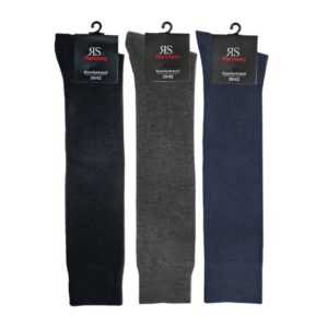 RS Extra Kniestrumpf Uni Schwarz, 39-42