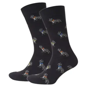 Cool 7 Socken Bull Dog Schwarz, 39-42