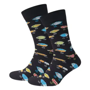 Cool 7 Socken Cotton Fishing Schwarz,43-46