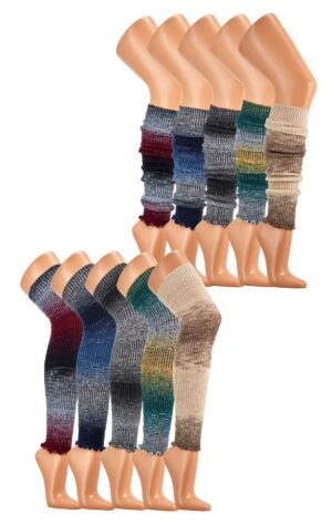 Wollstulpe Farbverlauf Beige, OS