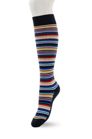 Bonnie Doon Funky Stripes Blue Quartz, 36