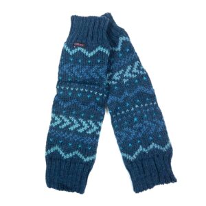 Nijens 100%Wollstulpen Nagar Blau, OS