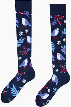 Dedoles Kniestrümpfe Bird in Winter, 35-38