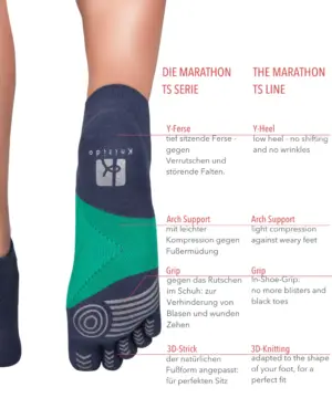 Knitido MTS Ultralite Blau-Gr&uuml;n, 35-38