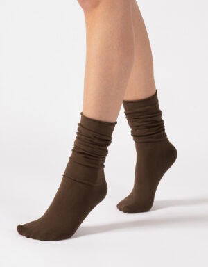 Cette Cashmere Socks 150 Walnut, OS
