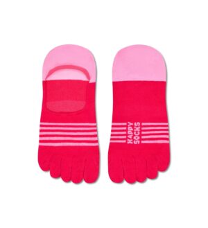 Happy Socks Liner Five Toes Pink, 41-46