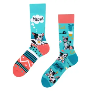 Todo Themen-Socken Cat Kaktus, 35-38