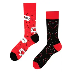 Todo Themen-Socken I Love You, 35-38