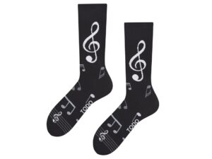 Todo Themen-Socken Music Notes, 35-38