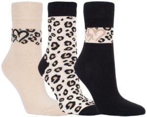 RS Socken Baumwolle Herzblatt Black, 35-38