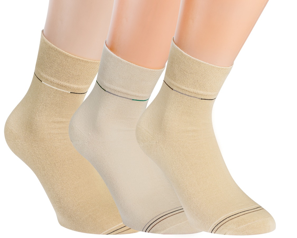 RS Kurzschaft Socken Hell Beige, 43-46