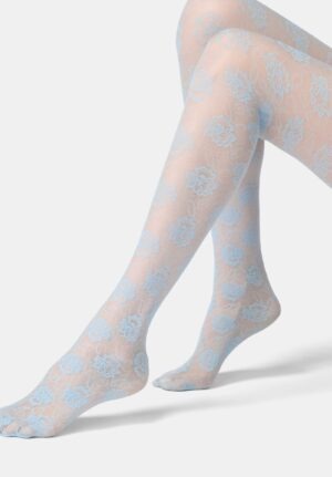 Oroblu Tights Lace Allure 30 Sky, 38-40