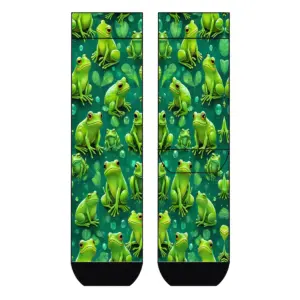 Cool 7 Viskose/Bambus Green Frogs, 41-46