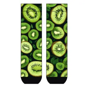 Cool 7 Viskose Socks Green Kiwis, 41-46