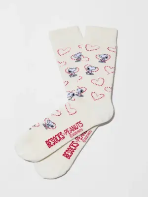 Besocks Snoopy Heart Beis, 41-46