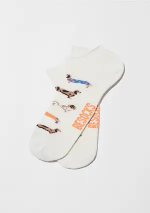 Besocks BePets Off White Blanco, 36-40
