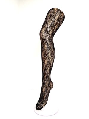Oroblú Rosy Net Tights Schwarz, 40-44