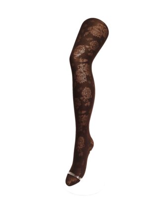 Mura Tights Devore Micro 50 Ebano, 40-42