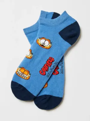 Besocks Garfield Faces Sneaker Azul, 41-46