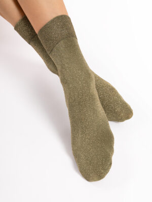 Fiore Brillo 60 Lurex Milky Green/Gold, OS