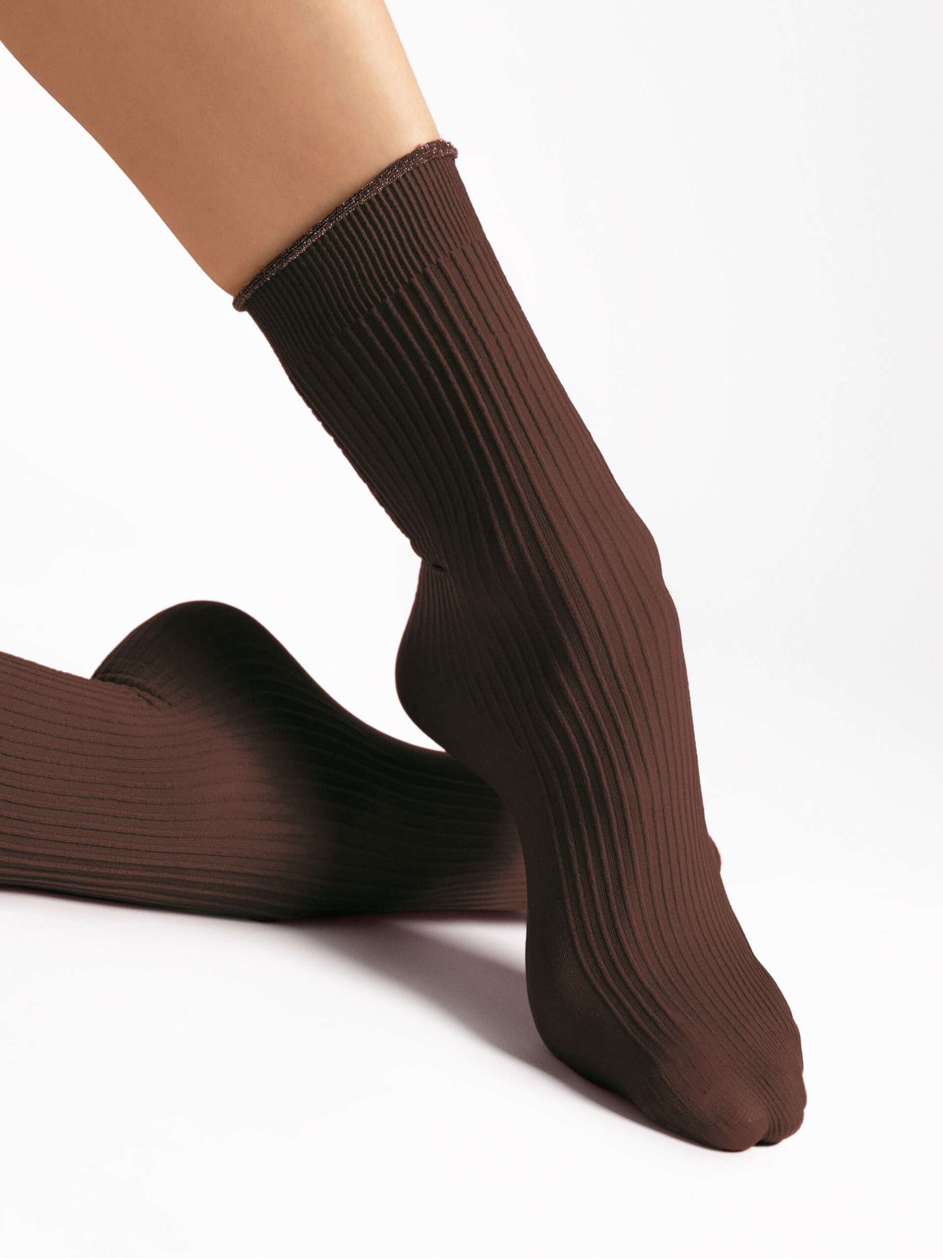 Fiore Sassy 40 Glitzer/Saum Chocolate, OS