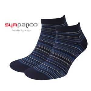 2 Paar Sympatico Sneaker Navy, 43-46