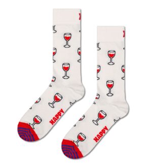 Happy Socks Socken Wine Weiß, 36-40