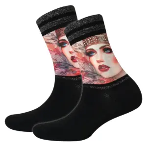 Cool 7 Micro-Modal Art Deco Lady, 36-41