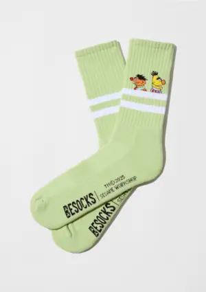 Besocks Sesame Street Verde, 41-46