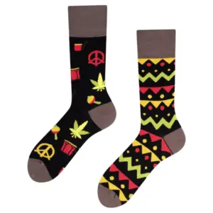 Todo Themensocken Rasta Raggae, 35-38