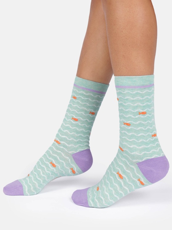 Thought Viskose Fish Mint Green, 36-40