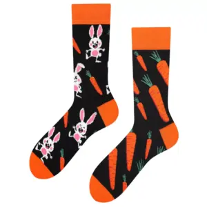 Todo Themen-Socken Hase-Karotte, 47-50