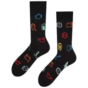 Todo Themensocken Warnleuchten, 39-42