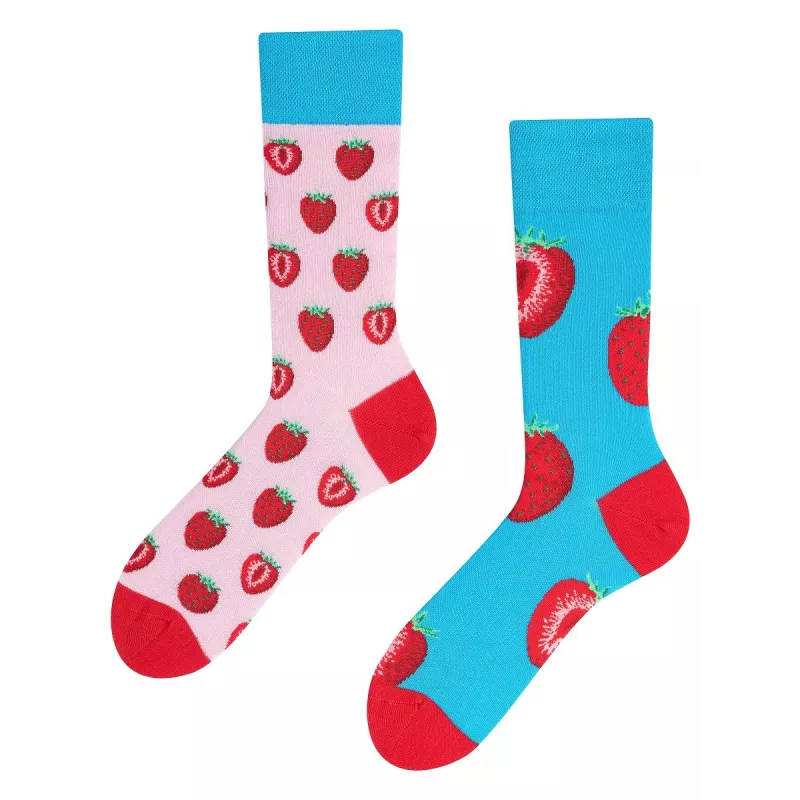Todo Themen-Socken Strawberry, 43-46