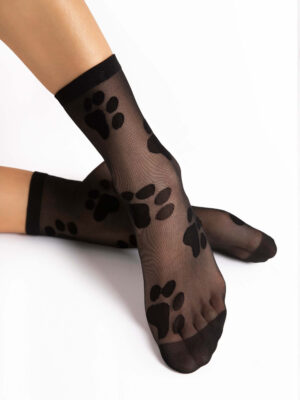 Fiore Pawpaw 20 Söckchen Schwarz, OS