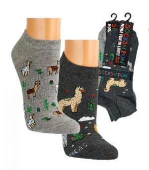 Socks 4 Fun Sneaker Alpaka Anthrazit, 42-47